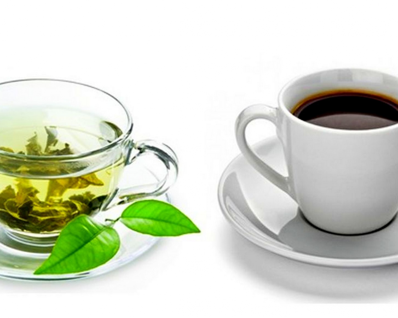 чай, зеленый чай, кофе