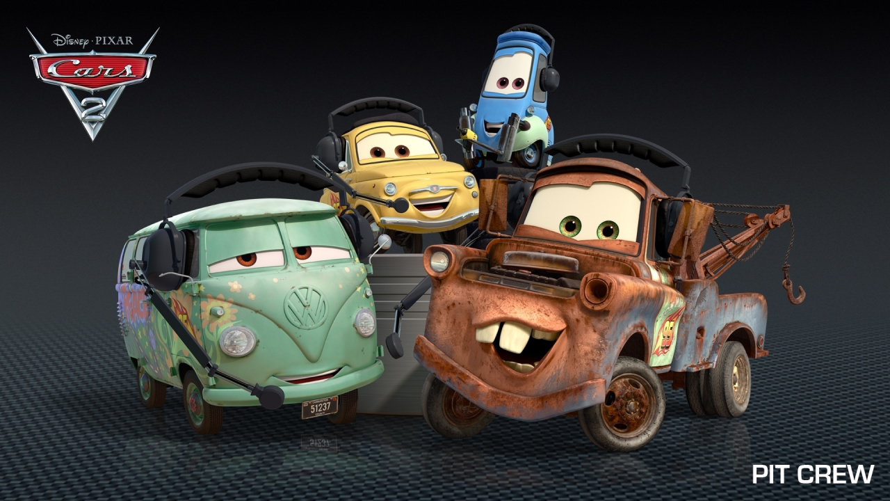 pixar, disney, мультфильм, pit crew, тачки