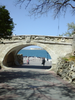 севастополь, арка, набережная