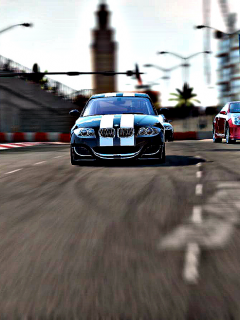 shift 2 unleashed, bmw 135i coupe, чёрный, гонка, скорость, лидер