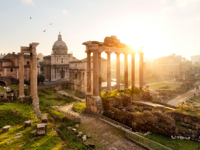 rome, forum romanum, рим, италия, arco di settimio severo, italy, templum saturni