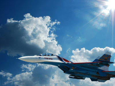 фото, авиация, су-27, истребитель, самолет
