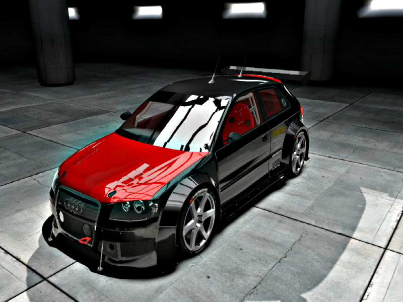 shift 2 unleashed, audi s3, чёрный