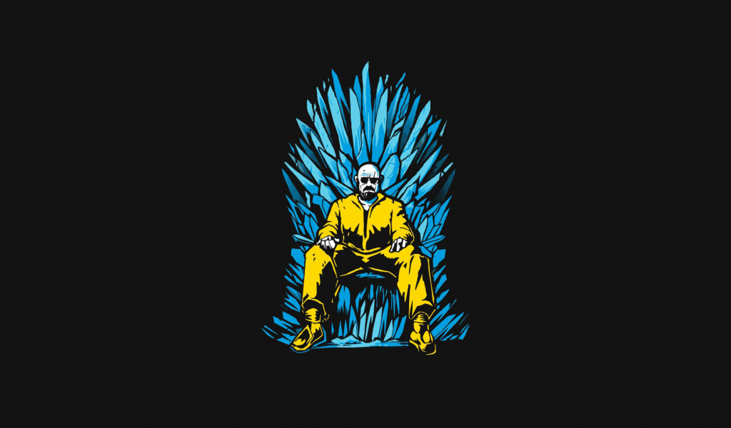 game of thrones, walter white, трон, heisenberg, поза, breaking bad