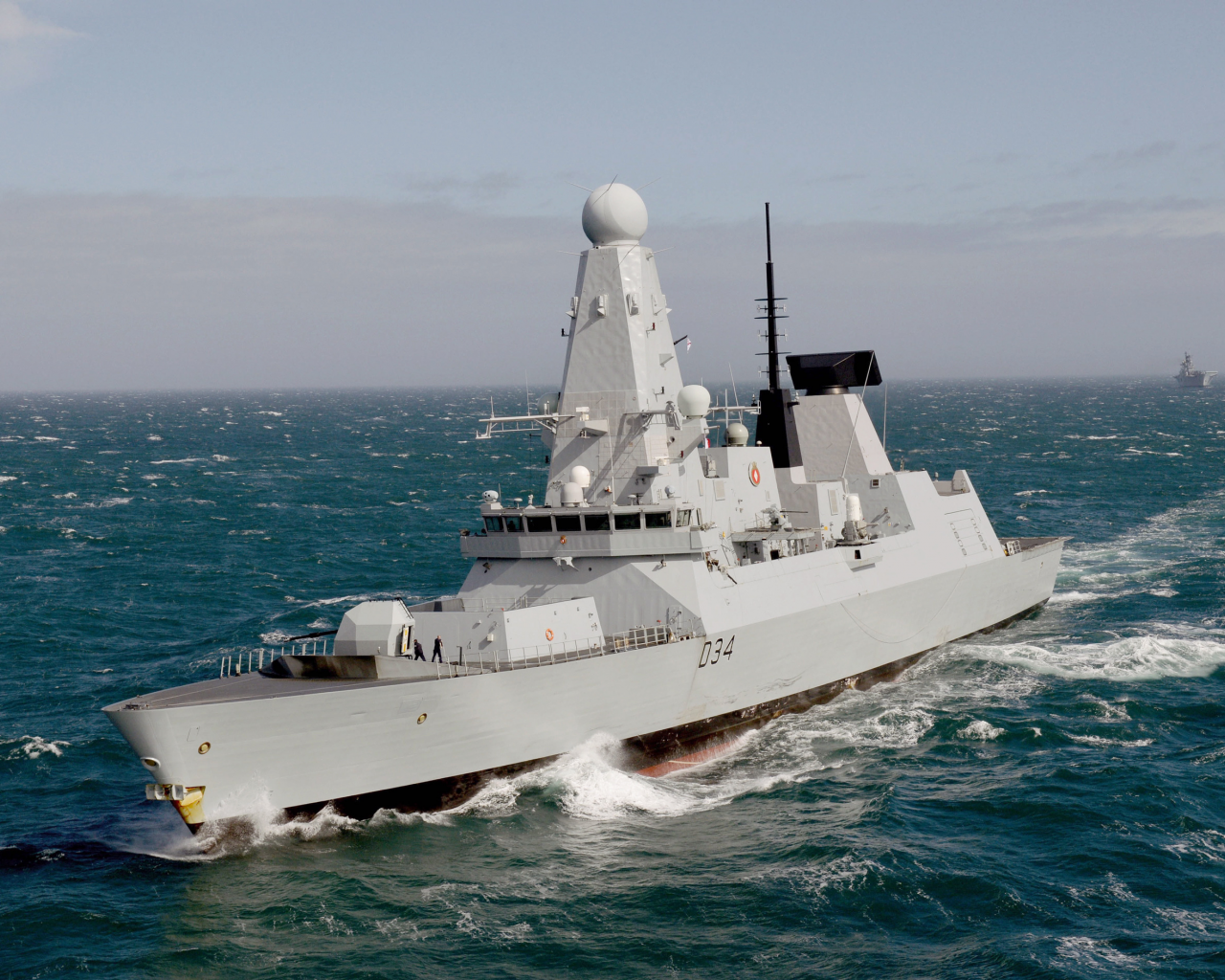 (d34), море, эсминец, hms diamond, флот, королевский