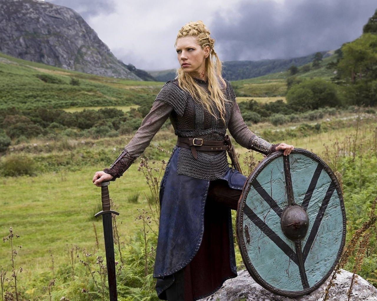 vikings, viking, girl, woman, warrior, викинги, кольчуга, chainmail