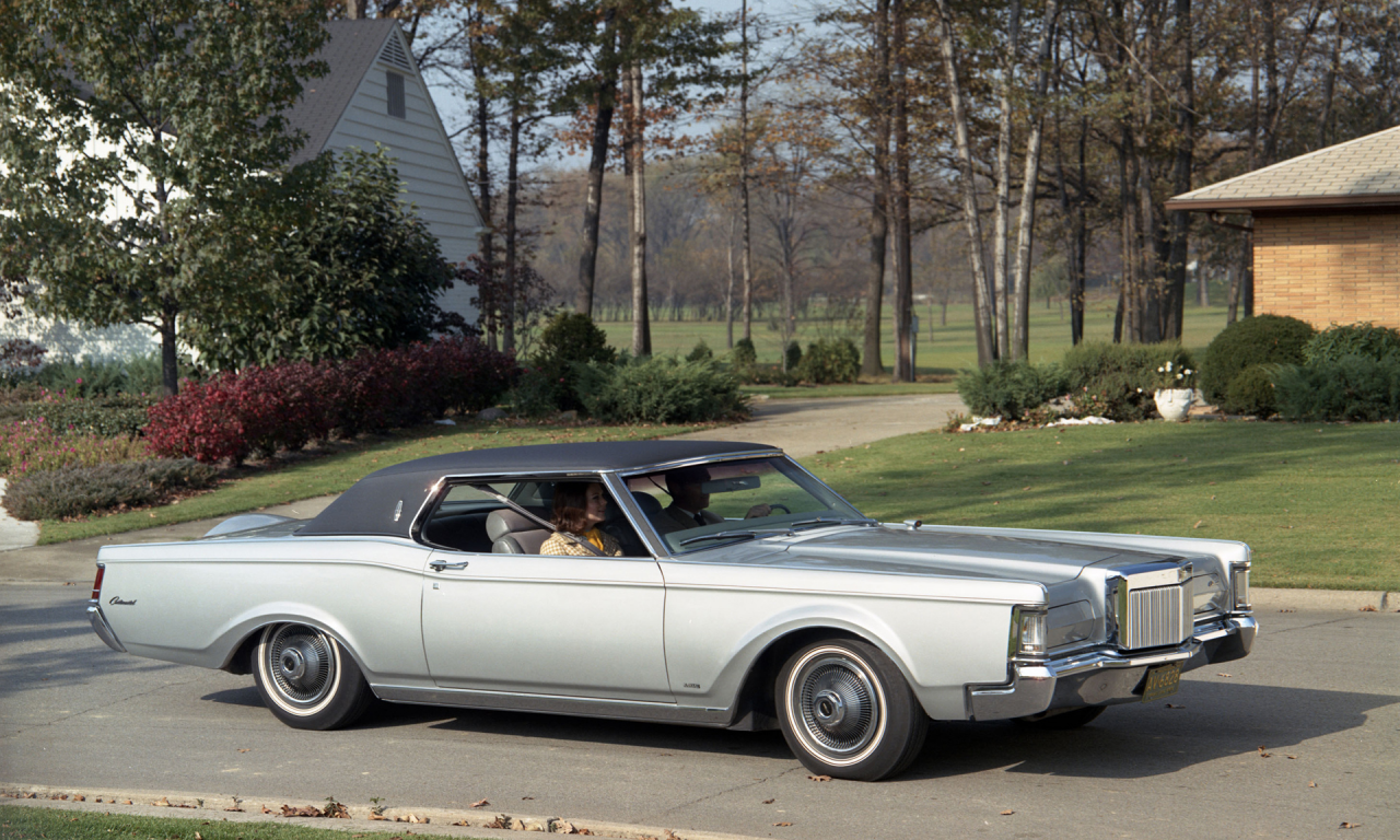 автомобиль, lincoln, model, continental, mark3, classic, retro, luxury, 1968, car, sun, sky, summer, see, indusrial, blue, wide