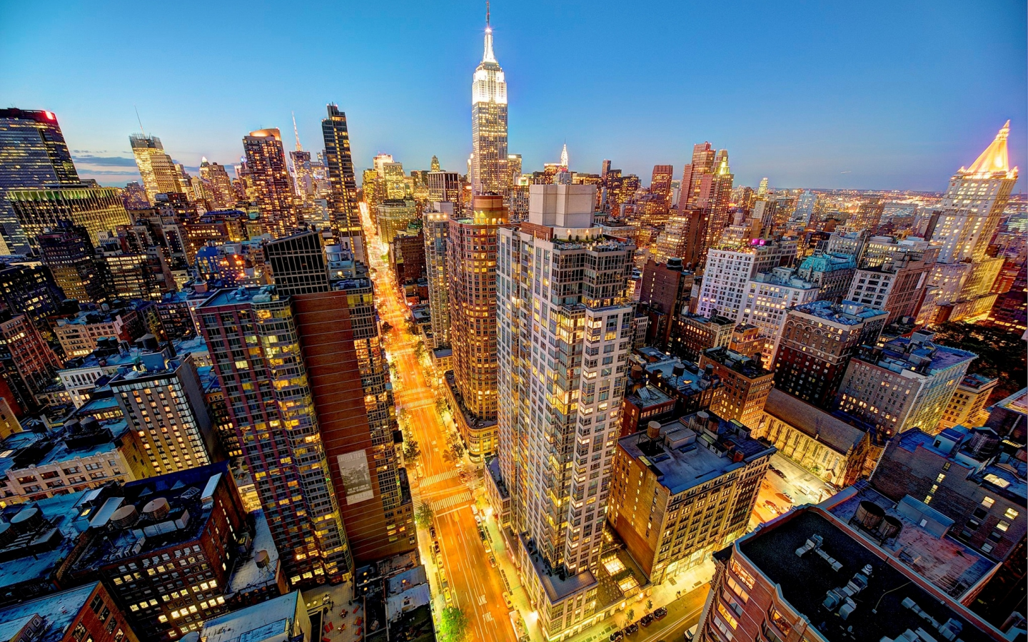 midtown, usa, empire state building, sixth avenue, new york city, new york, manhattan, nyc