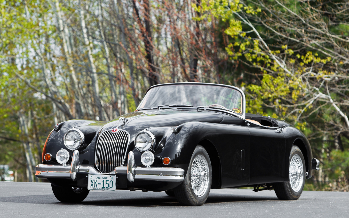 автомобиль, jaguar, 150, roadster, xk, cabriolet, luxury, 1951, retro, car, sun, sky, see, dark, summer, see, front, indusrial, grey, wide