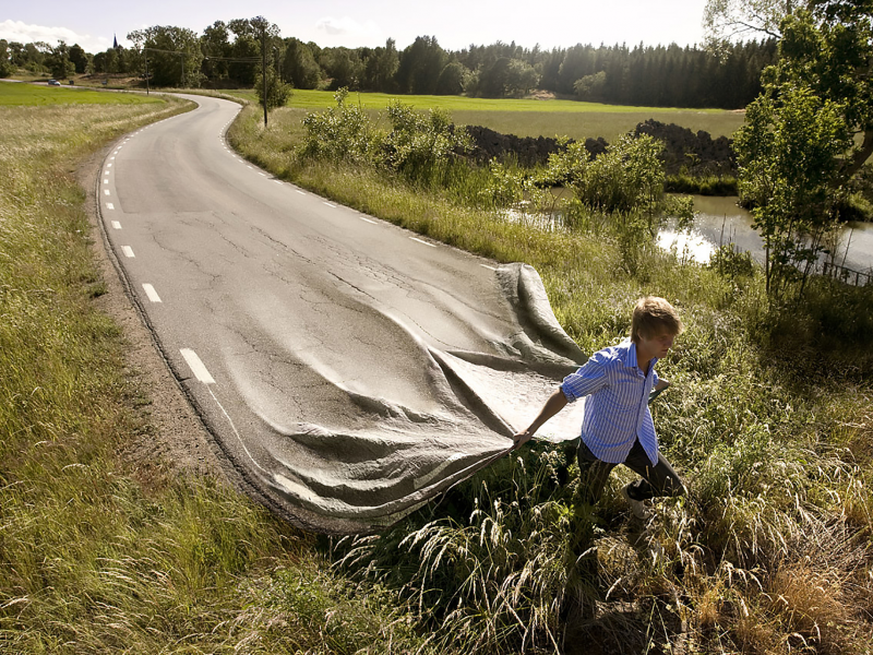 buisnessmen, men, made, fast, road, meadow, forest, wood, nice, sun, sky, up, wide