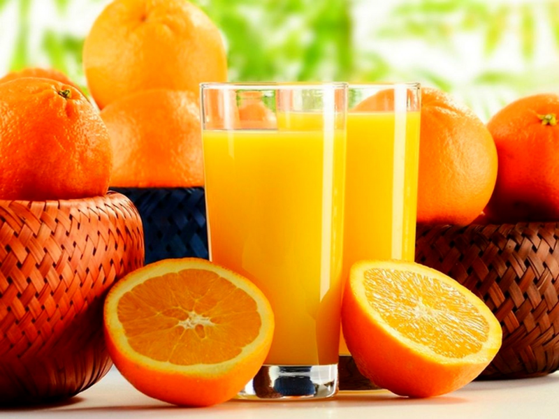 апельсин, витамин с, фрукты, сок