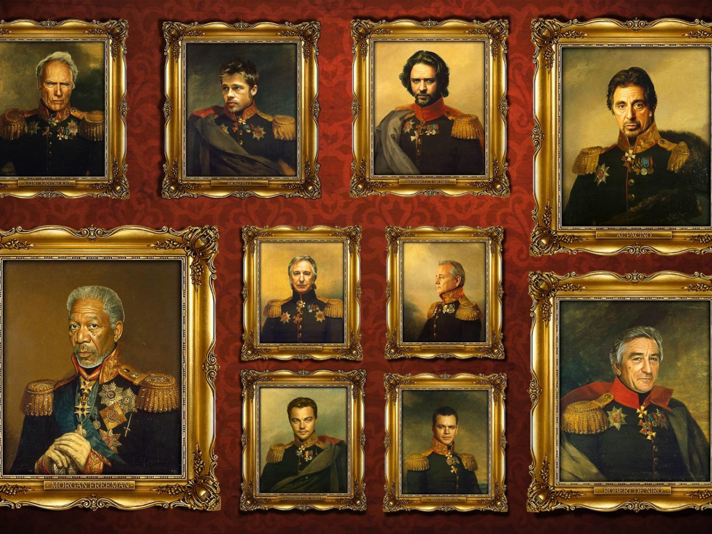 celebrity, celebrities wearing the uniform of russian generals, frame, generals