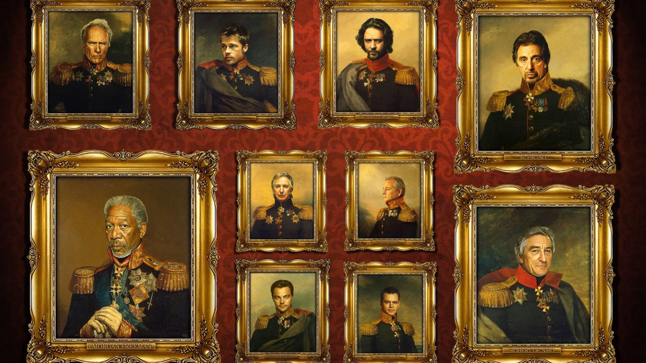 celebrity, celebrities wearing the uniform of russian generals, frame, generals