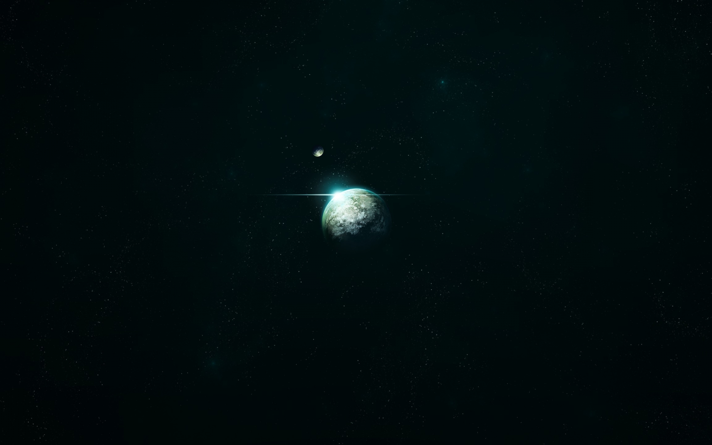 планета, космос, одинокая