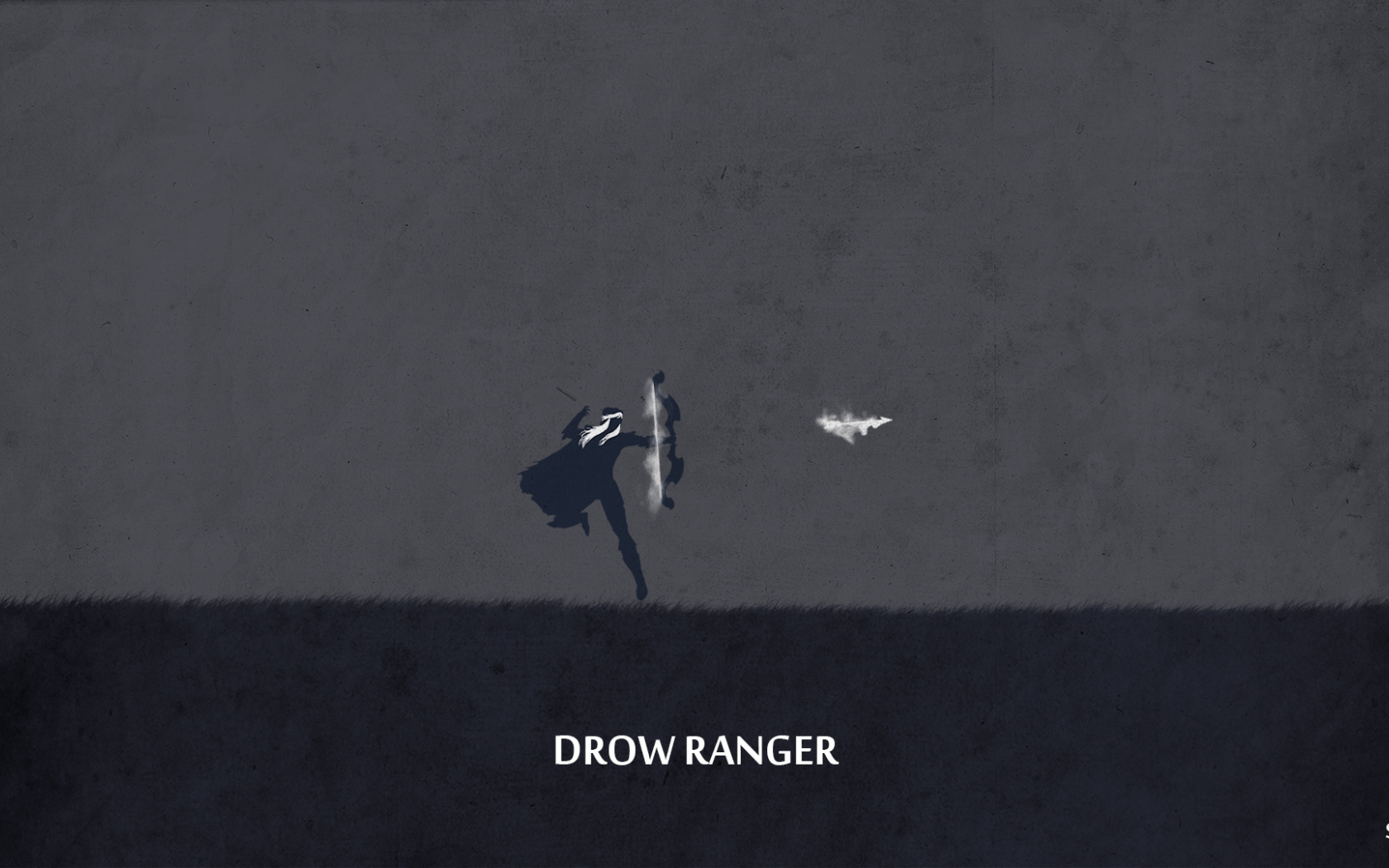 minimalsm, dota 2, sheron1030, archer, arrow, valve, dark, traxex, drow ranger