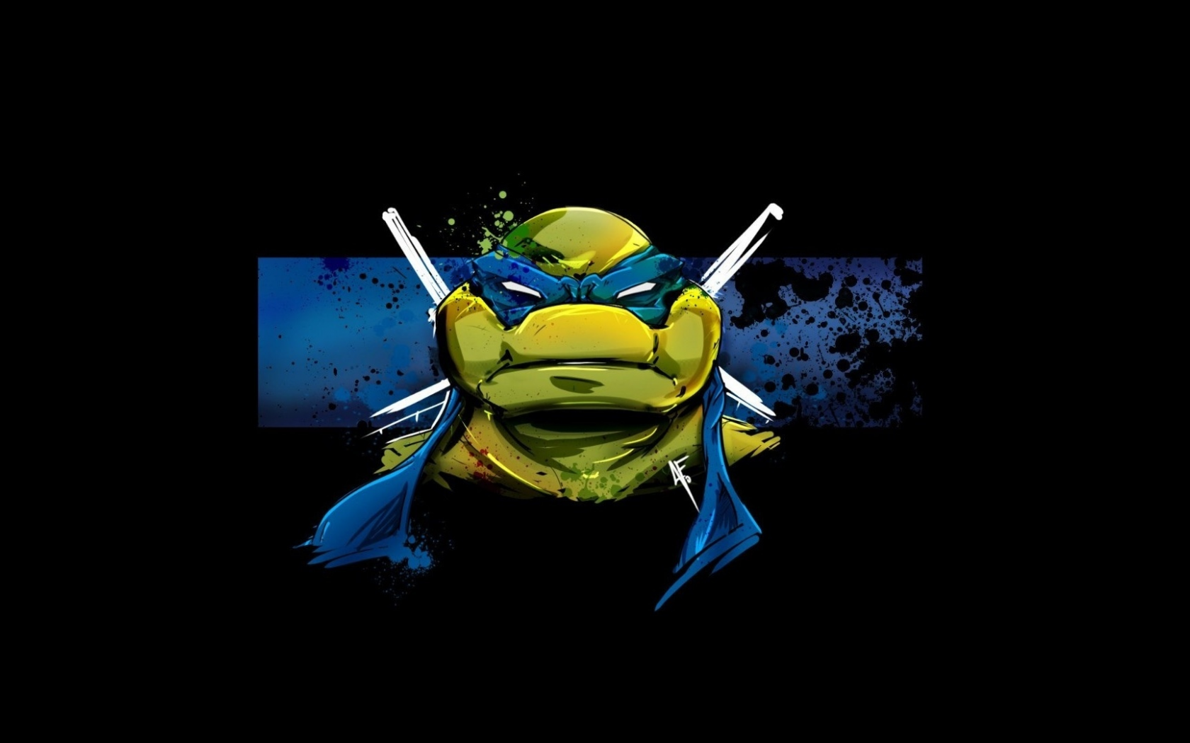 леонардо, ninja turtles, leonardo, черепашки-ниндзя, минимализм