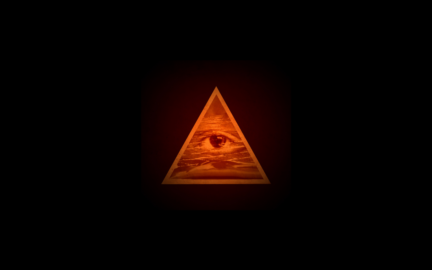 глаз, минимализм, pyramid, пирамида, abstract