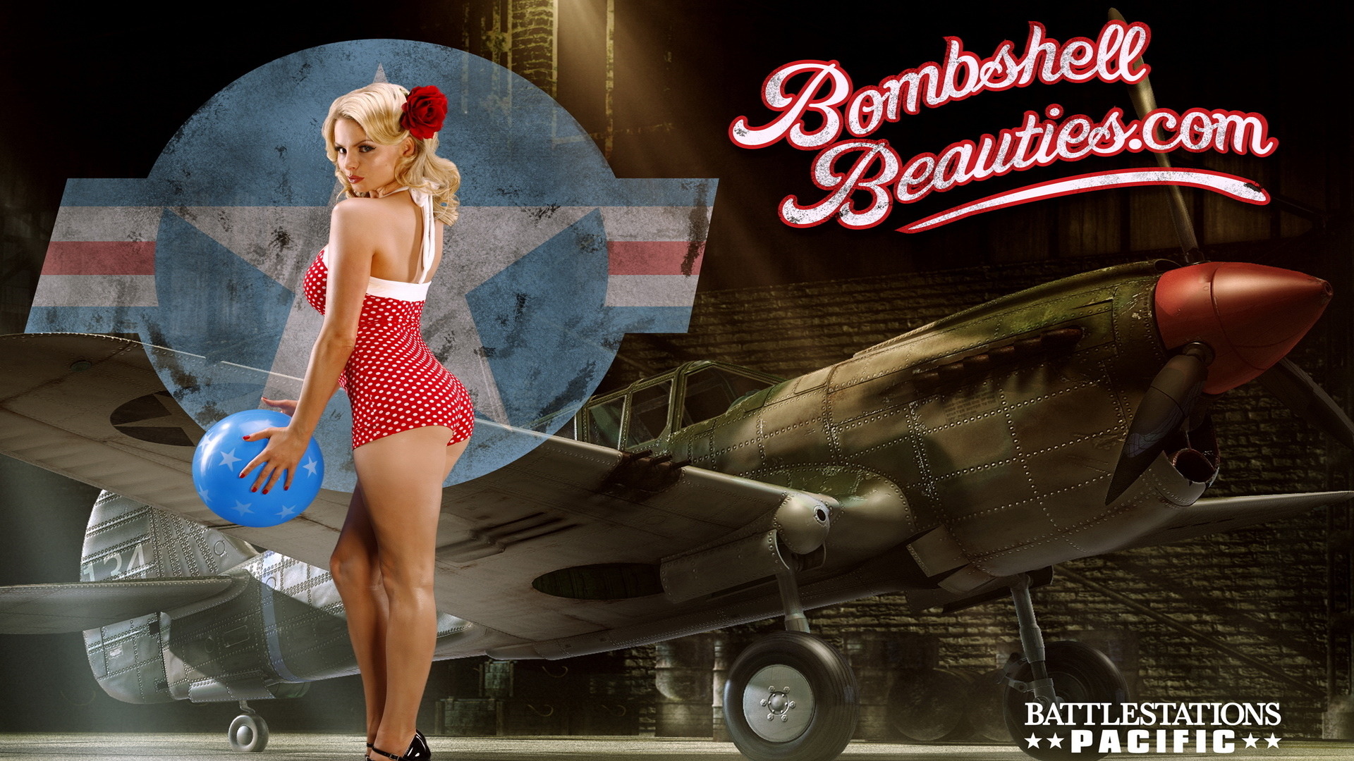 pin-up, p-40, вторая мировая