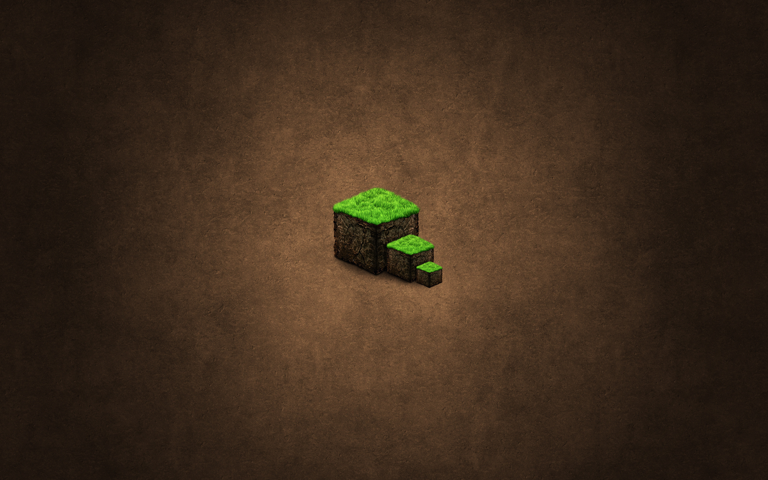 minecraft, кубики, коричневое