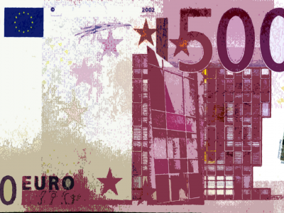 евро, купюра, рисунок, коврик для мышки