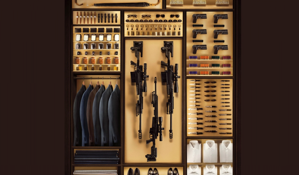 шкаф, одежда, оружие
