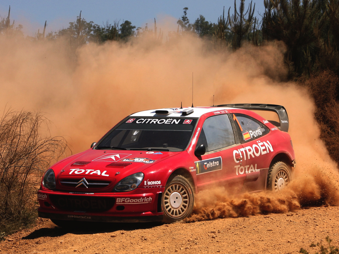 wrc, rally, ралли, спорт, машина, авто, красный, citroen, xsara