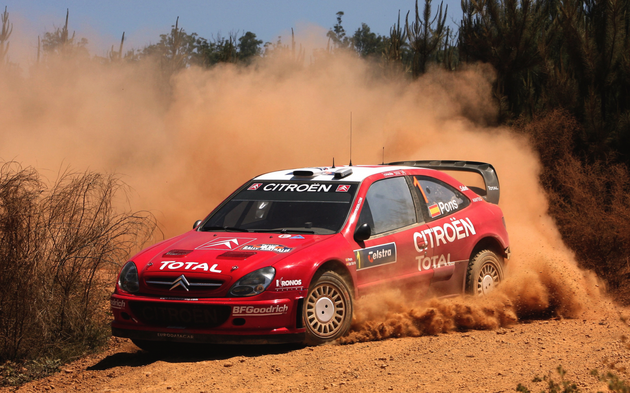 wrc, rally, ралли, спорт, машина, авто, красный, citroen, xsara