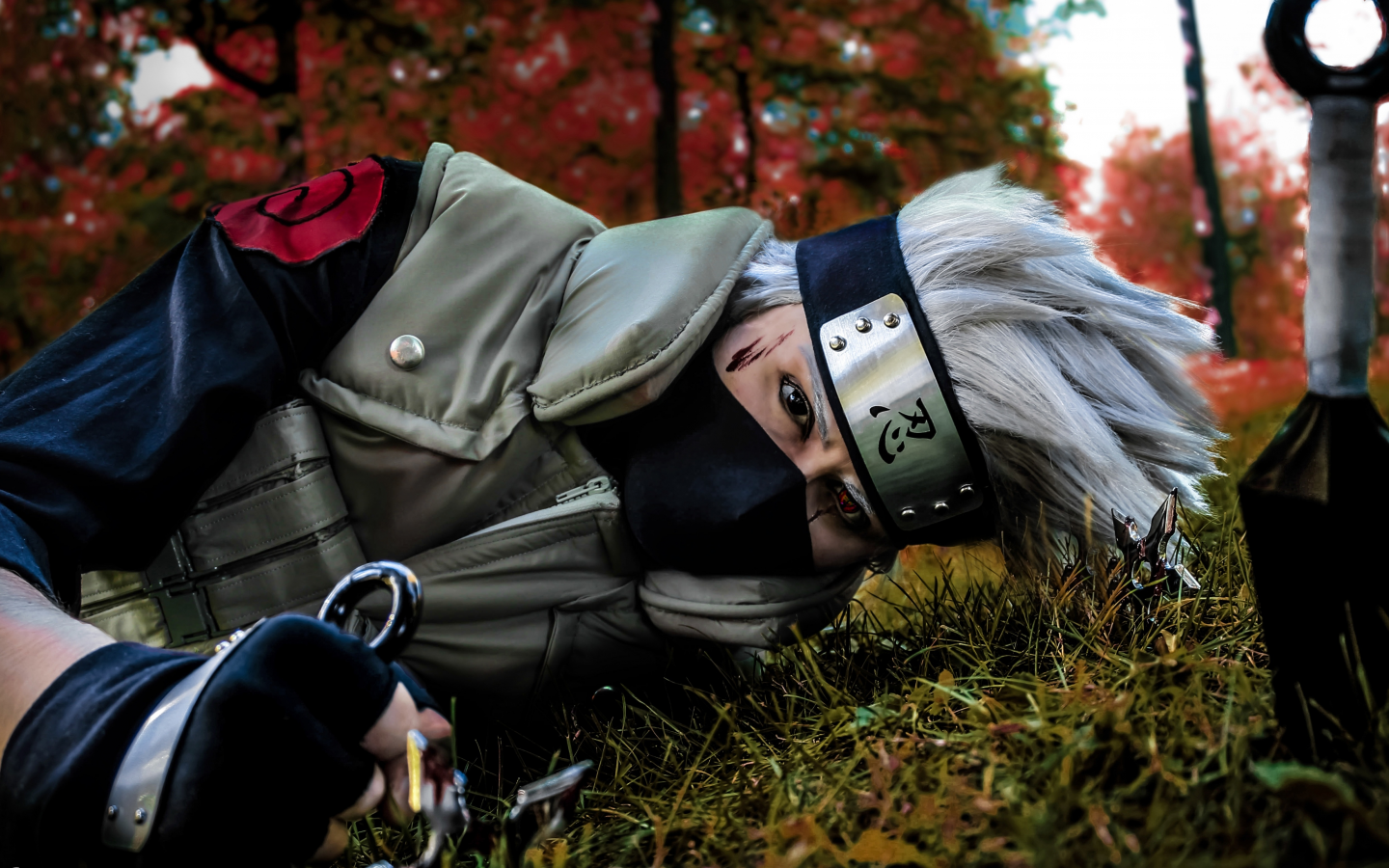 naruto, cosplay, shinobi, hatake kakashi