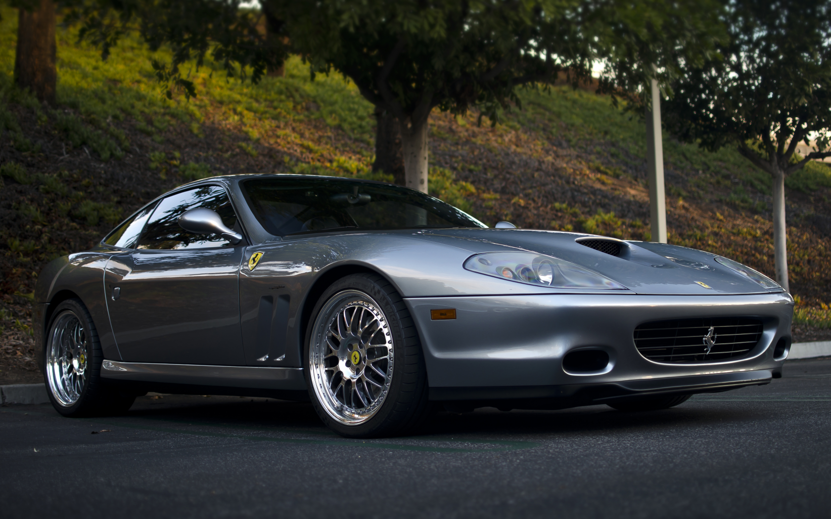 ferrari 575 maranello, автомобиль, спортивный, двухместный