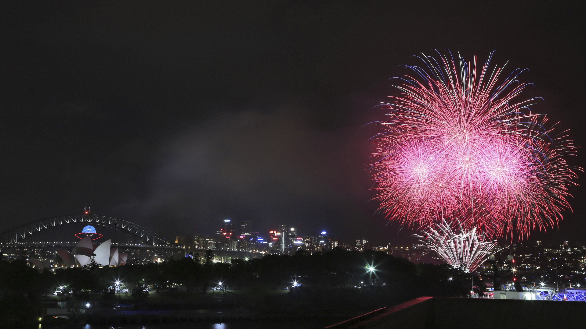 sydney, 2014, new year, fireworks, australia