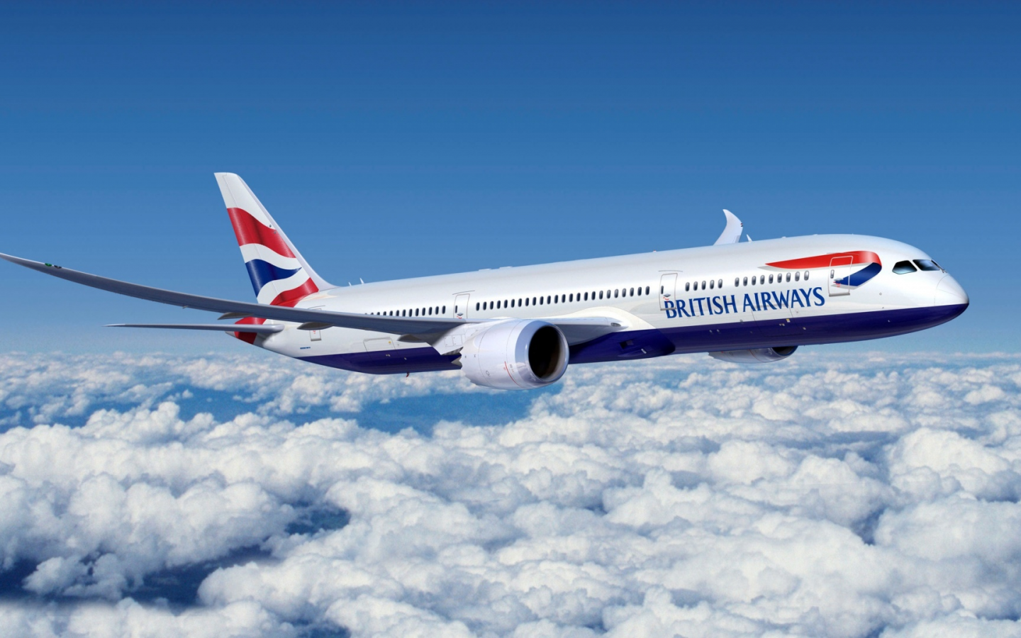 boeing, авиалайнер, 777, british airways, пассажирский, самолет, авиация, самолет, небо, облака