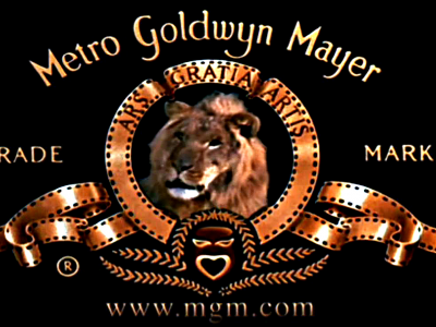 mgm, логотип, заставка, фон, чёрный