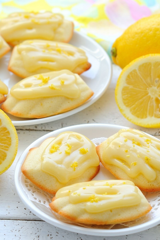 печенье, лимон