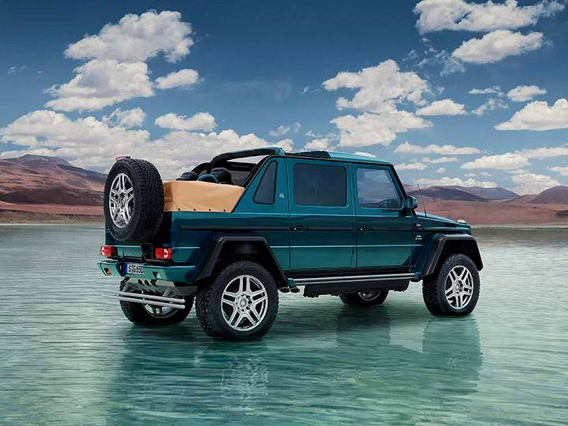 авто, внедорожник, mercedes mybach g 650 landaulet