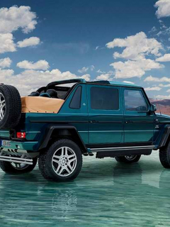 авто, внедорожник, mercedes mybach g 650 landaulet