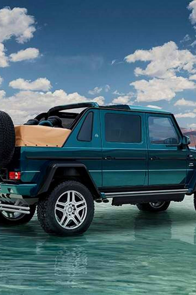 авто, внедорожник, mercedes mybach g 650 landaulet