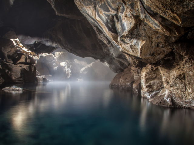 грот, вода, пещера