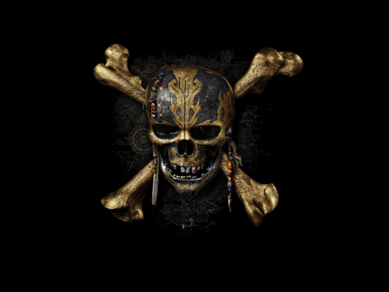 череп, пираты
