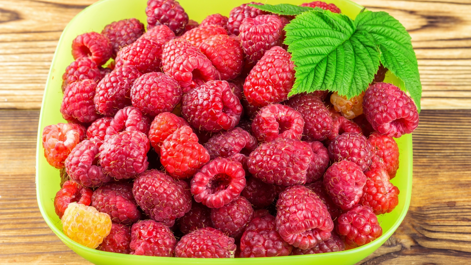 raspberry, foliage, малина, ягоды