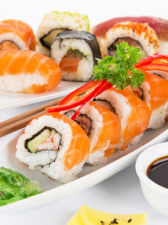суши, fresh, background, морепродукты, роллы, соус, fish, japanese, ushi, вкусно, васаби, имбирь, pepper, рыба