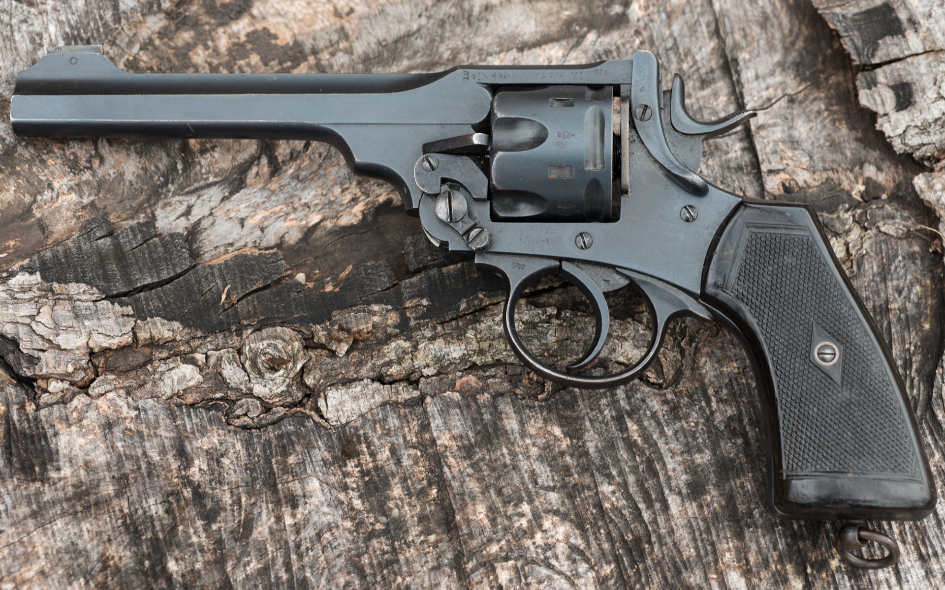 револьвер, british, webley, mark vi, circa, 1919, revolver, ammunition, pistol, weapon, gun, pistols, weapons, sun, see, up, wide