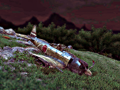 far cry 3, пейзаж, разбитый самолет, джунгли