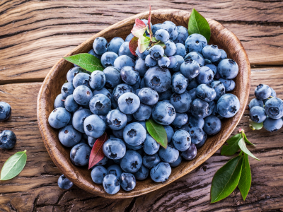 ягоды, черника, корзинка, fresh, blueberry, голубика, berries