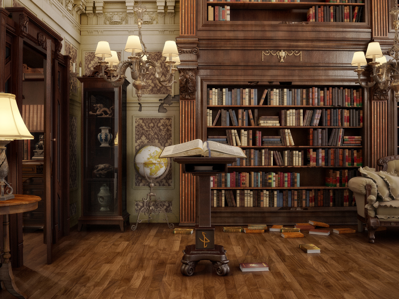 библиотека, library, old, room, environment, main, victorian, nice, wood, library, table, wide, book, books, read, table, read, vine, wide