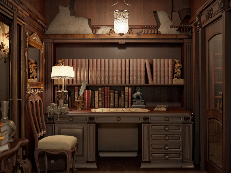 кабинет, исследование, cabinet, study, library, old, room, environment, victorian, nice, wood, library, table, wide, book, books, read, table, read, wide