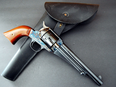 револьвер, remington, model, 1875, revolver, ammunition, pistol, weapon, gun, pistols, weapons, sun, see, up, wide
