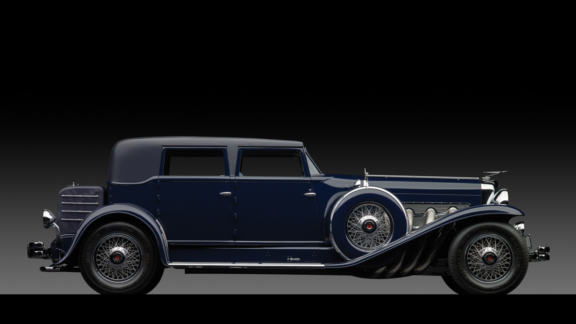 автомобиль, дузенберг, classic, duesenberg, model, sj512, 1933, black, convertible, beverly, berline, lwb, cowl, car, old, front, lebaron, luxury, retro, black, sun, summer, see, nice, wide