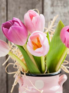 fresh, love, gift, pink, тюльпаны, romantic, tulips, букет, flowers