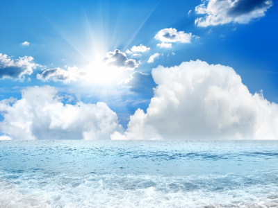 sky, небо, seascape, волны, море, sea, blue, пляж, beach, берег