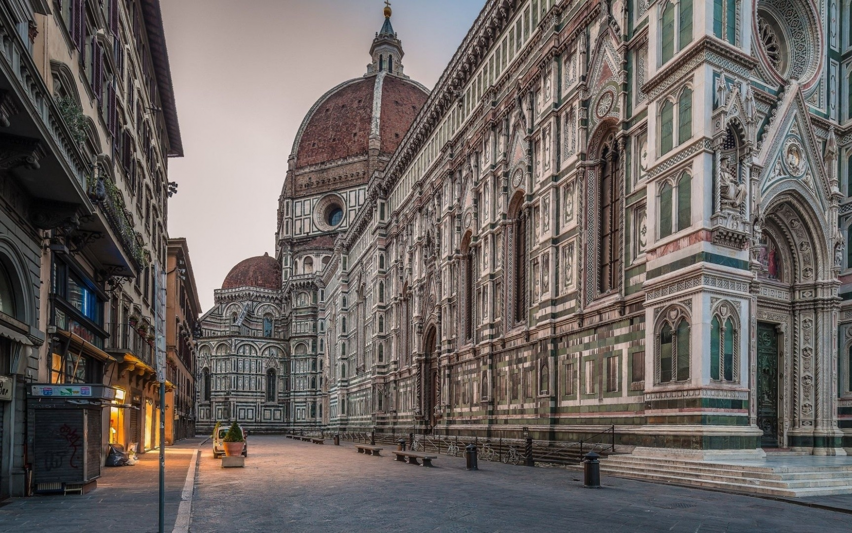 город, улица, флоренция, италия, florence, italy, architecture, old, town, street, city, building, day, sky, see, nice, wide